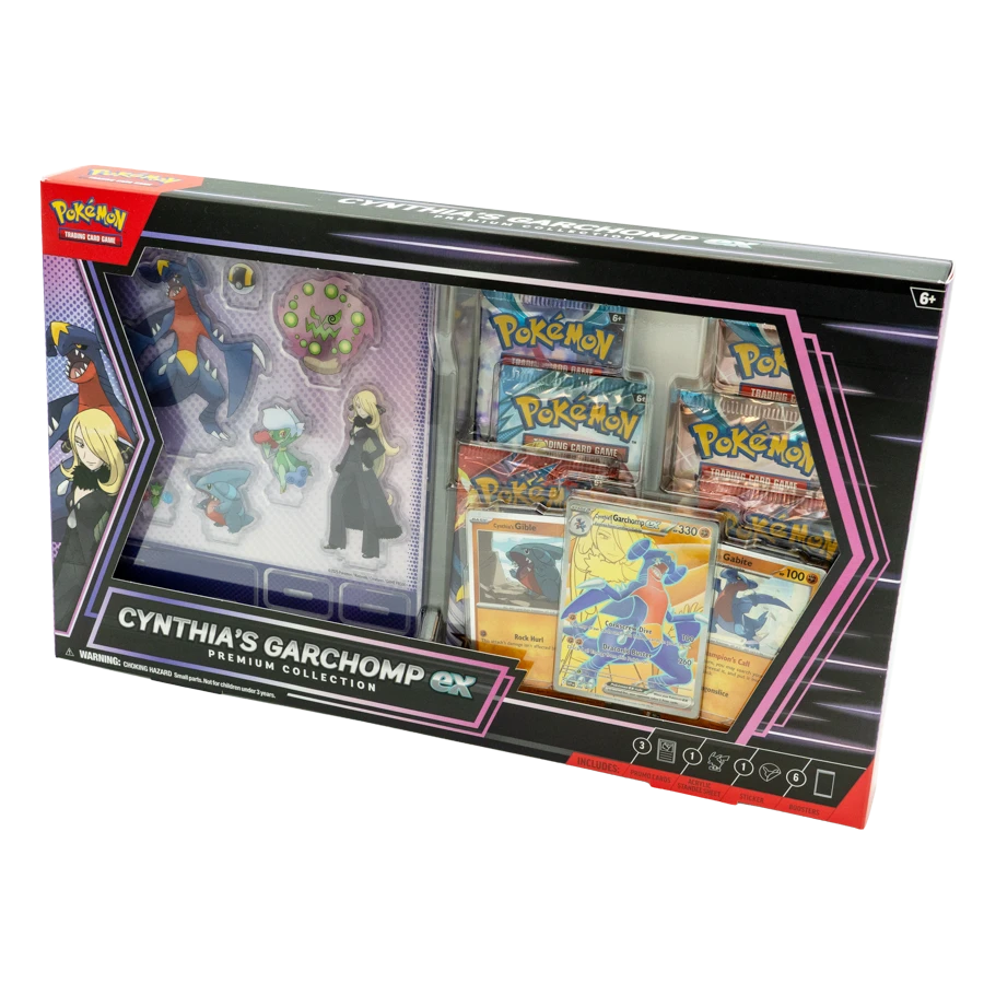 Pokemon - Cynthia’s Garchomp ex Premium Collection - Scarlet & Violet
