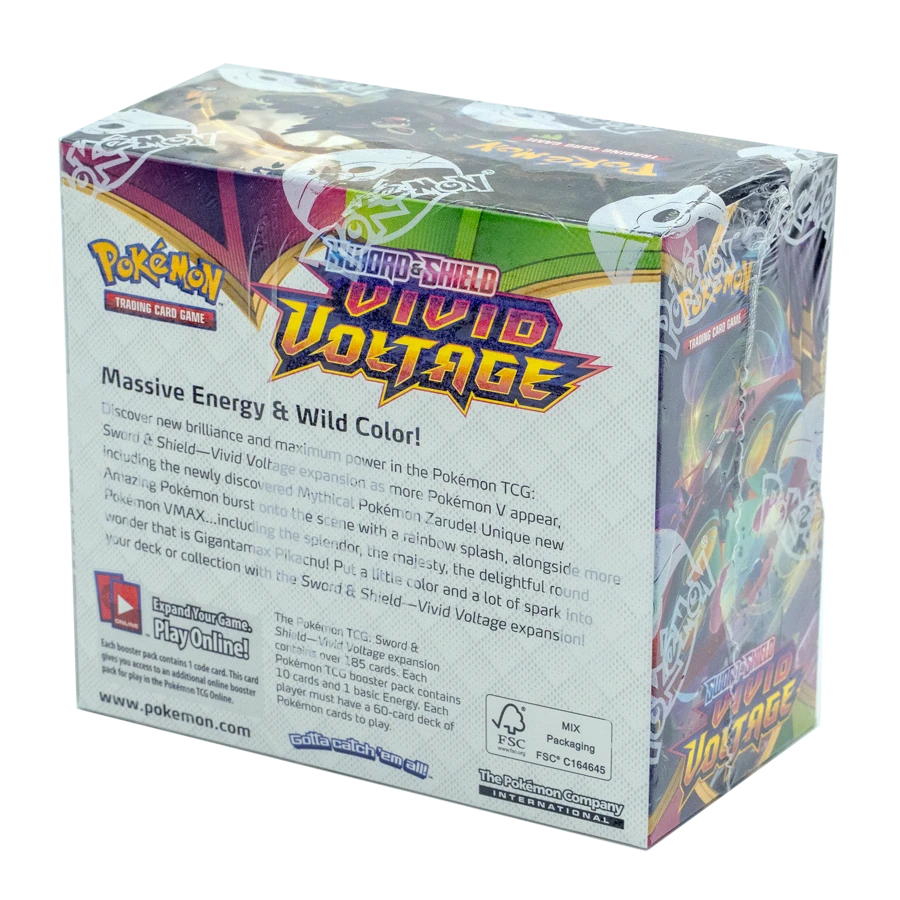 Pokemon - Vivid Voltage Booster Box - Sword & Shield - Image 2