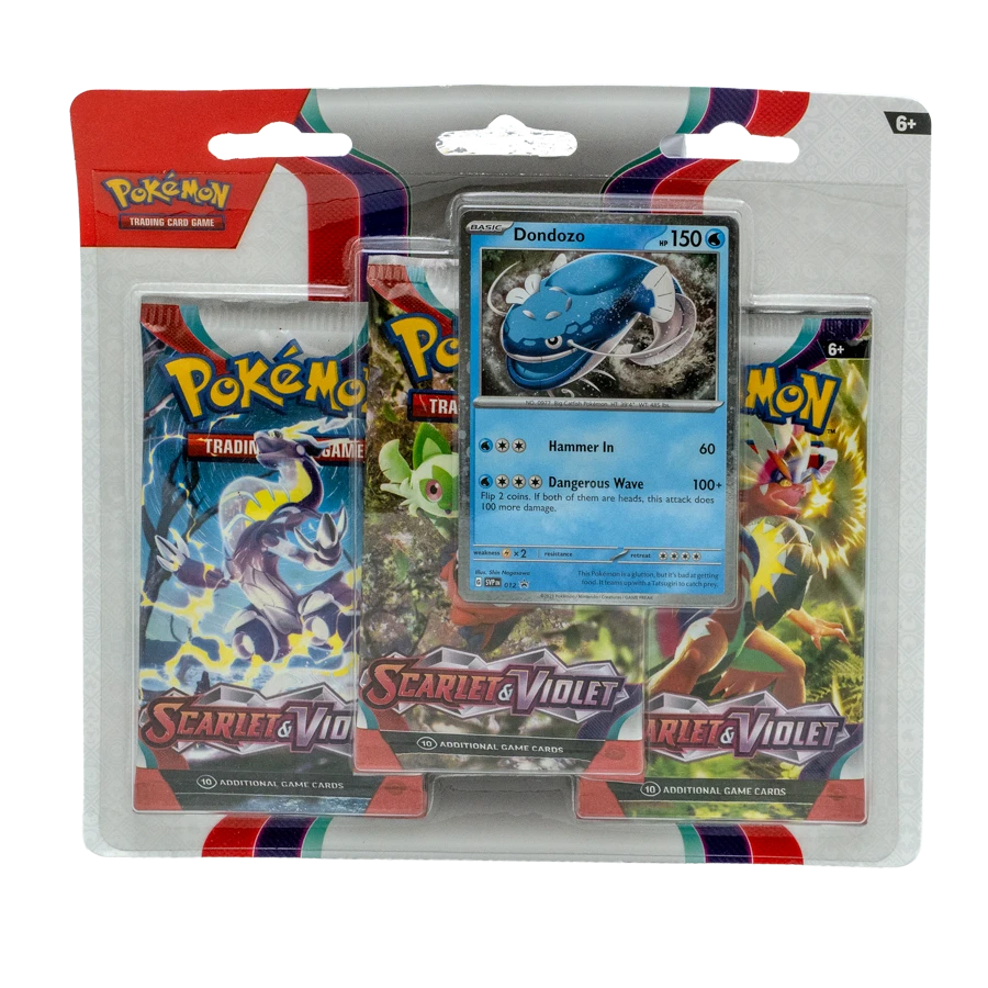 Pokemon - Scarlet & Violet Base Set 3 Pack Blister