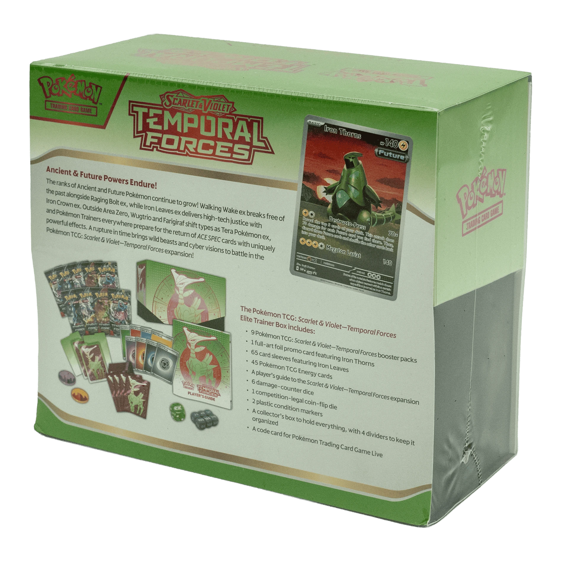 Pokemon - (SV05) Temporal Forces ETB - Scarlet & Violet - Image 2