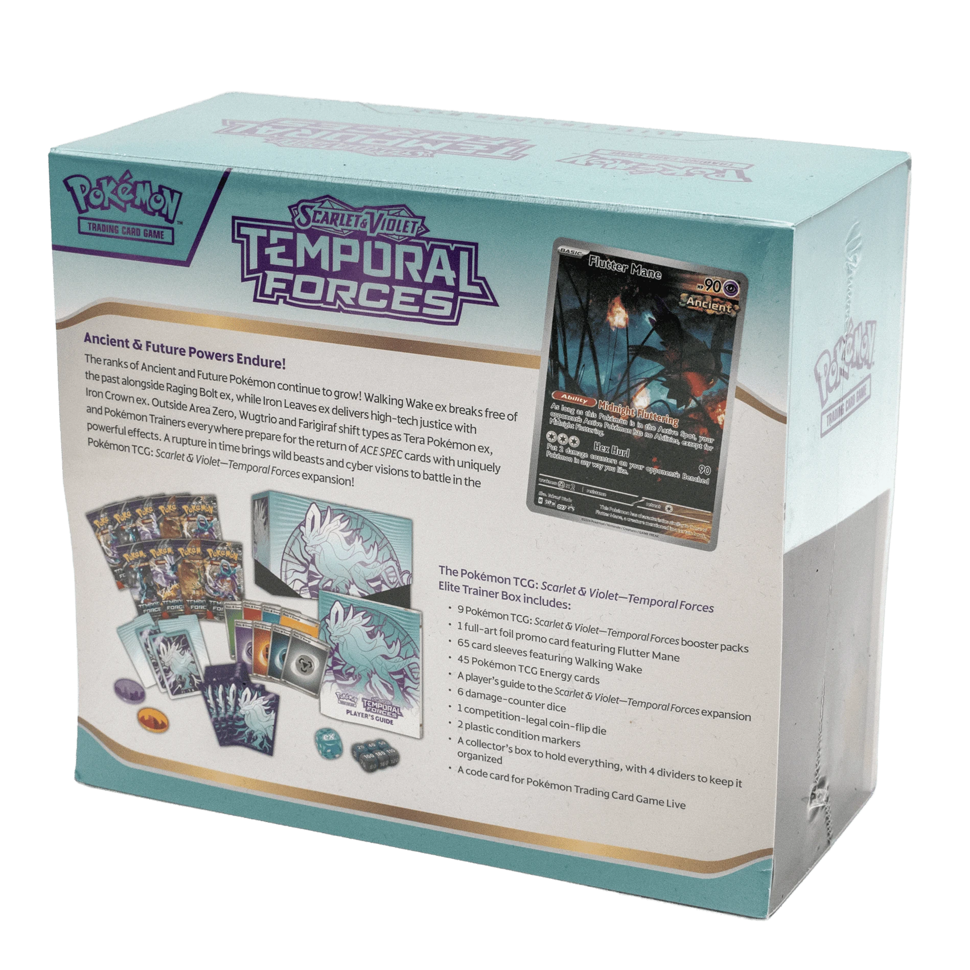 Pokemon - (SV05) Temporal Forces ETB - Scarlet & Violet - Image 4