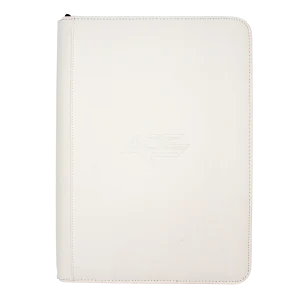 AOC - 12 Pocket Card  Side Loader Binder - White